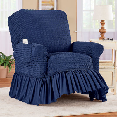 Box Cushion Recliner Slipcover