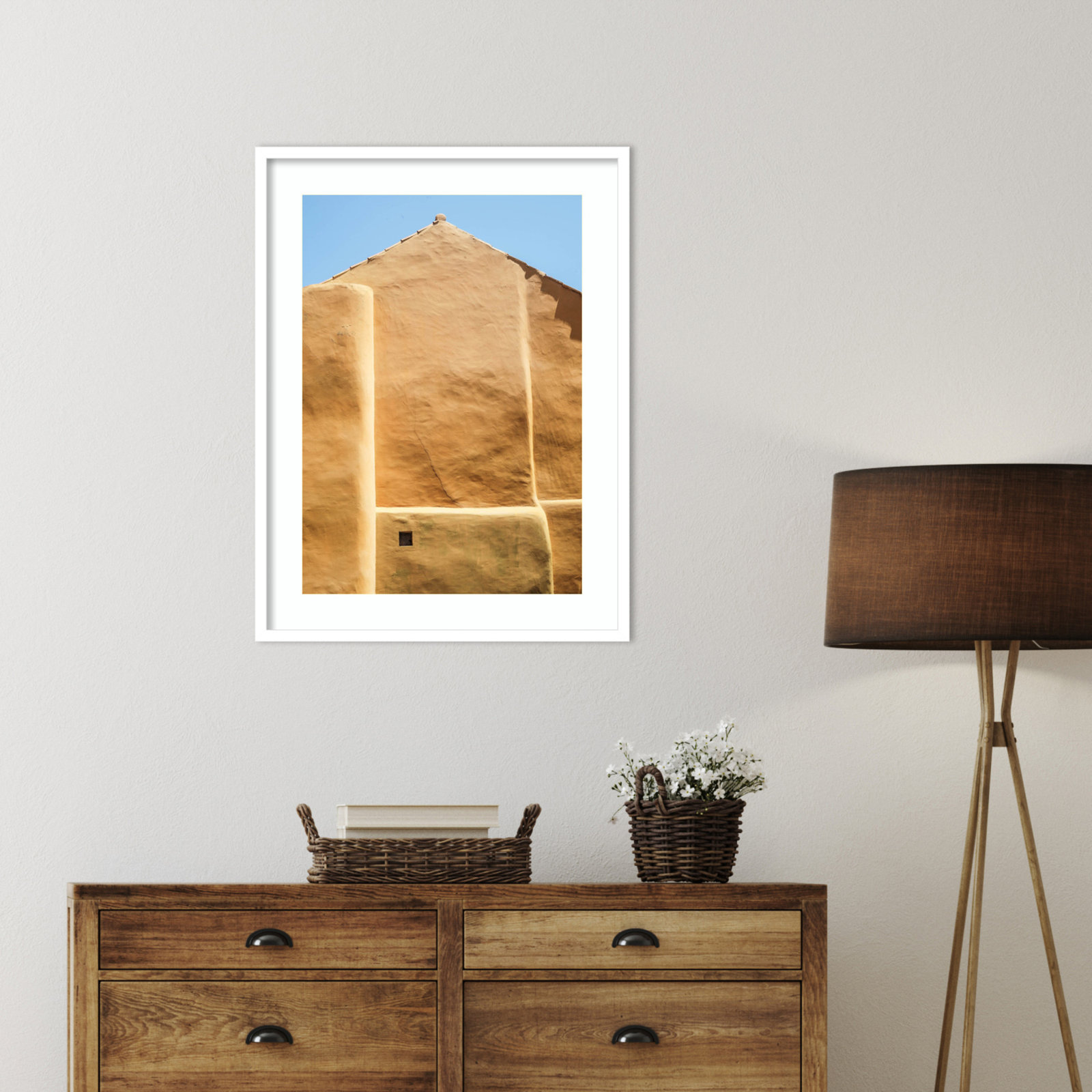 Daisey "Klaylife" Print by Shot by Clint, White, 33" H x 25" W