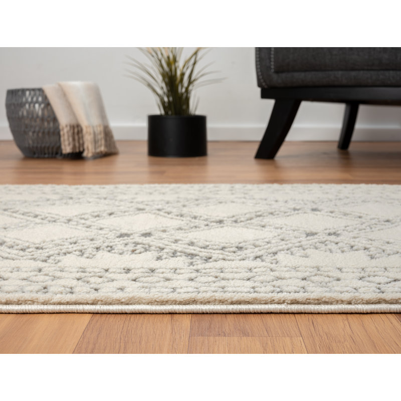 Delight Grey Rug, Runner 80 x 250 cm
