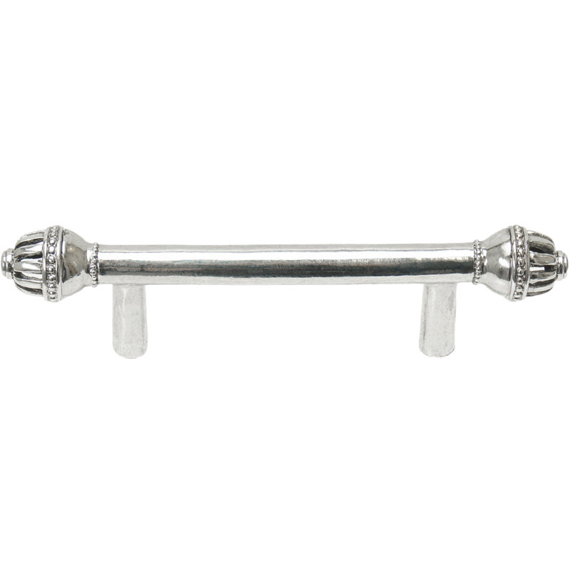 Poignée cage de cricket, 3", Chrome