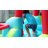 13' x 8' Inflatable Slide with Splash Pool for Kids(with Blower),Bounce House