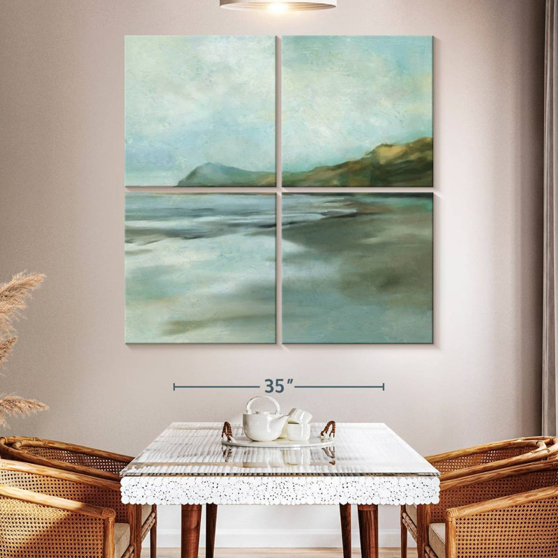 Ocean Cliffs, 50" H x 50" W