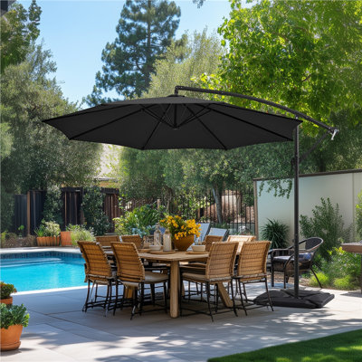 300cm D Patio Offset Umbrella