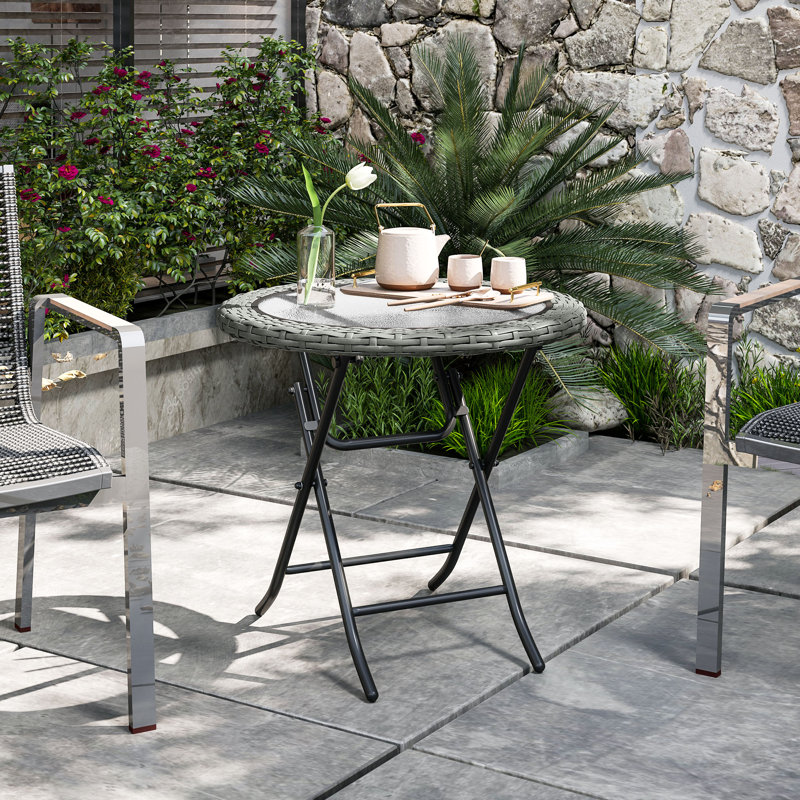Round 68Cm L Outdoor Table