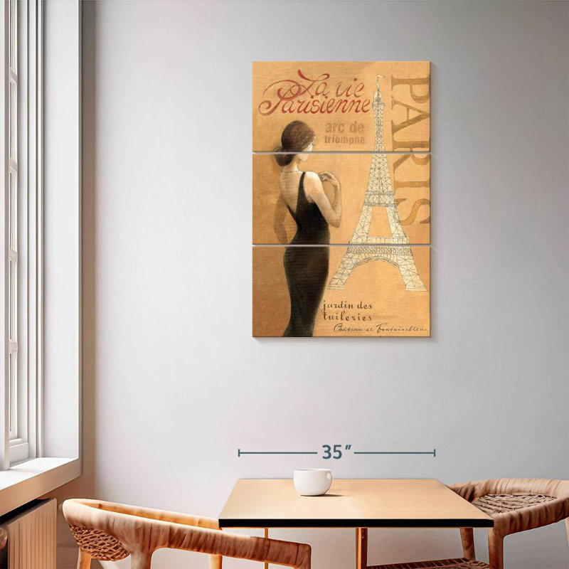 Dames de la Navette de Paris I, H 57 po x l 36 po