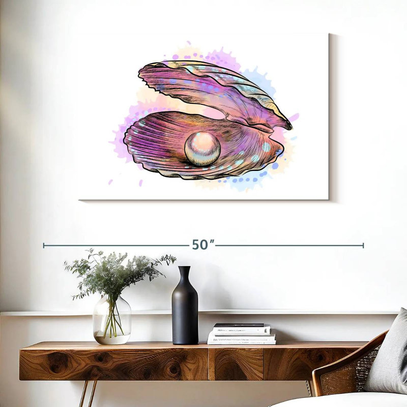 Pearl Oyster, 26" H x 39" W