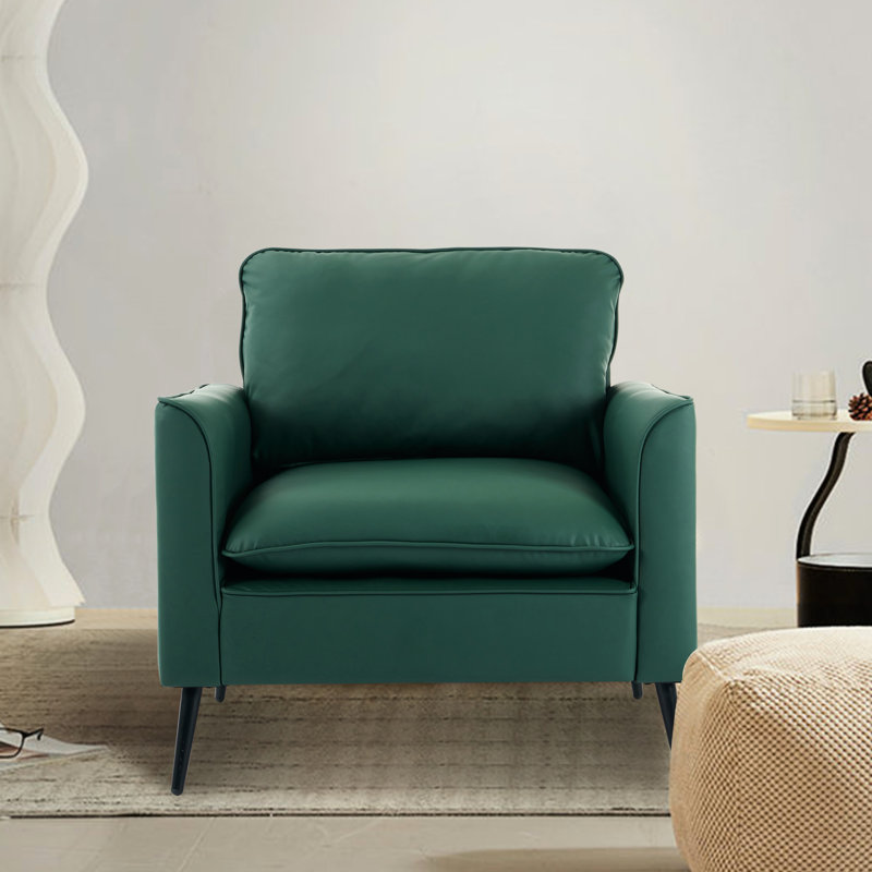 Cuir luxueux - Siège confortable et moderne à 1 place