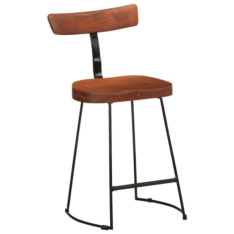 Brahn Counter Stool, Bar Stool (Overall Height: 79cm), Brown/Black