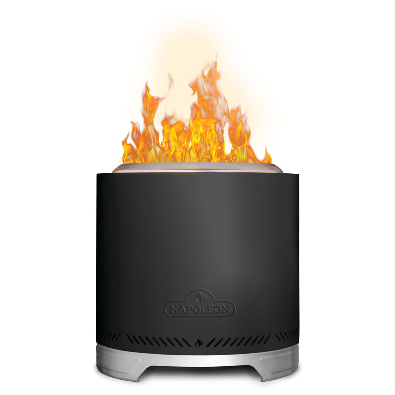 Timberwolf® Smokeless Fire Pit, 18-inch, Matte Black