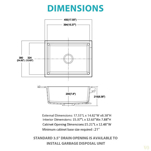 Dimensions du produit