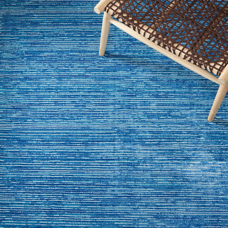 Loganville Performance Abstract Rug, Round 6'7"