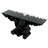 Paradox 60'' Glass Top Console Table