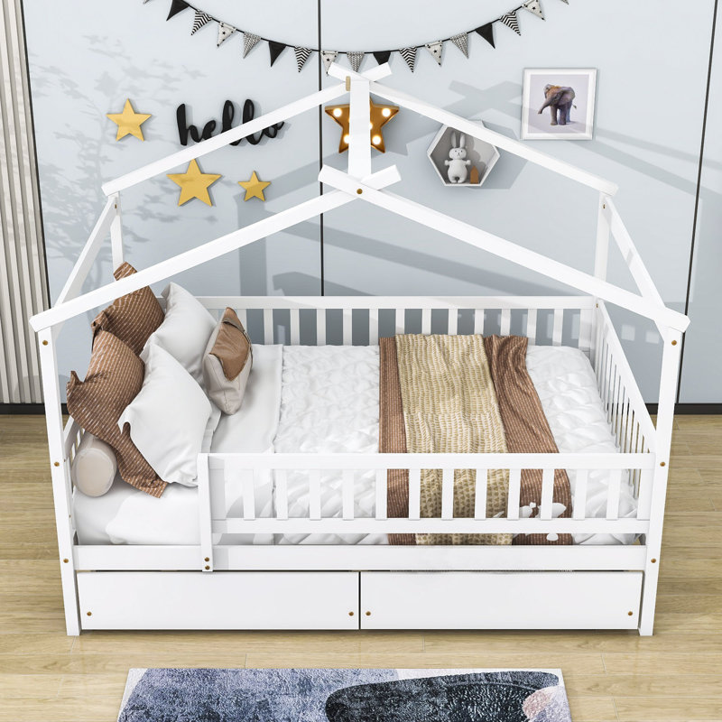 Veyaan Kids Daybed, Full / Double, White