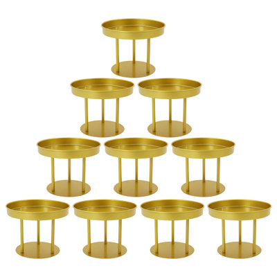 10Pcs Circular Flower Stands