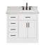 ARIEL HEPBURN 37 IN RIGHT OFFSET RECTANGULAR SINK VANITY 1,5 IN-1109596170-1076665259-1076665258