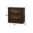 Sherrard 2-Drawer Nightstand in Rustic Walnut