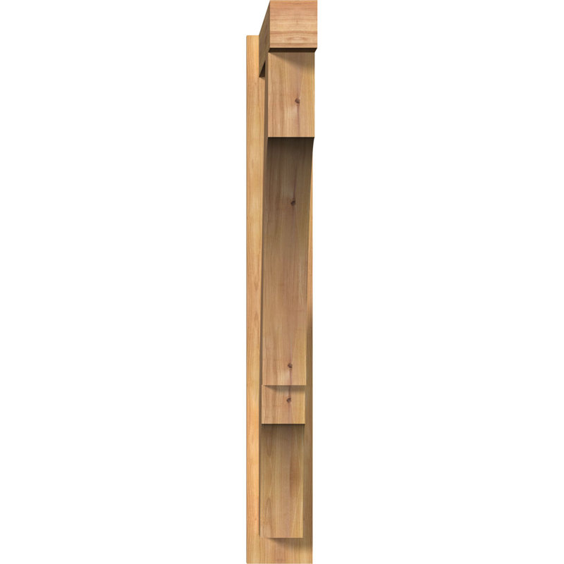 Bloc balboa rustique en bois rustique, P 32 po x H 44 po, Sapin Douglas de 8 po (sciage brut)