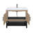 36" Bathroom Vanity With  Ceramic Sink & Hot And Cold Faucet , Freestanding Bathroom Cabinet With 2 Storage Doors And Open Iron Shelf For Bathroom-1807801808