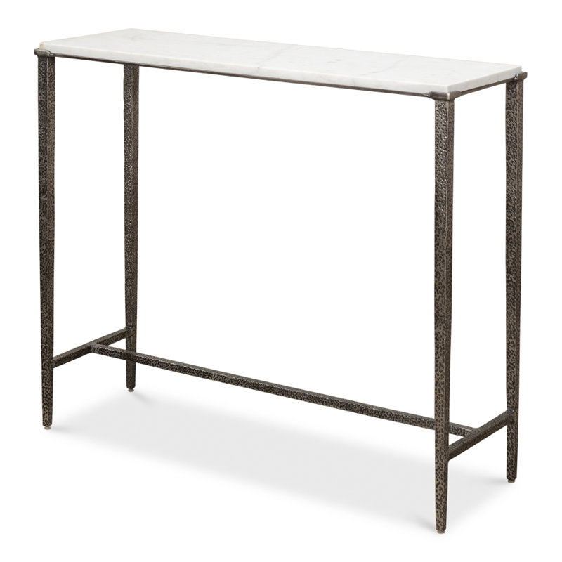 Banswara 36'' W Marble Console Table