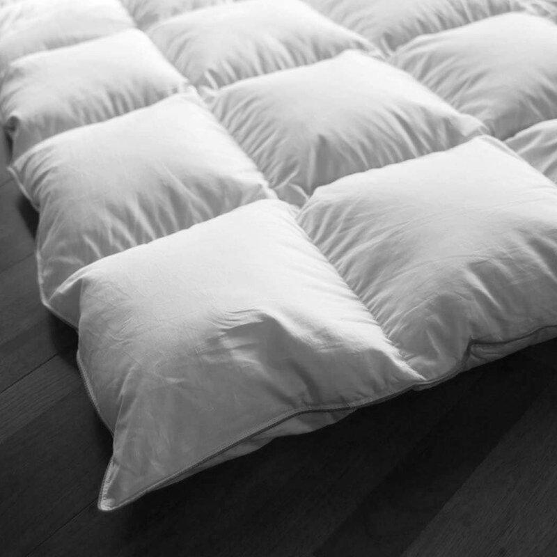 Luxury Hotel Collection Feather & Down Comforter – Fluffy, Breathable & All‑Season Warmth Duvet Insert, Twin Down Comforter