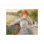 «Alfonsine Fournaise (1845-1937) at The Grenouillere» par Pierre-Auguste Renoir, impression giclée encadrée