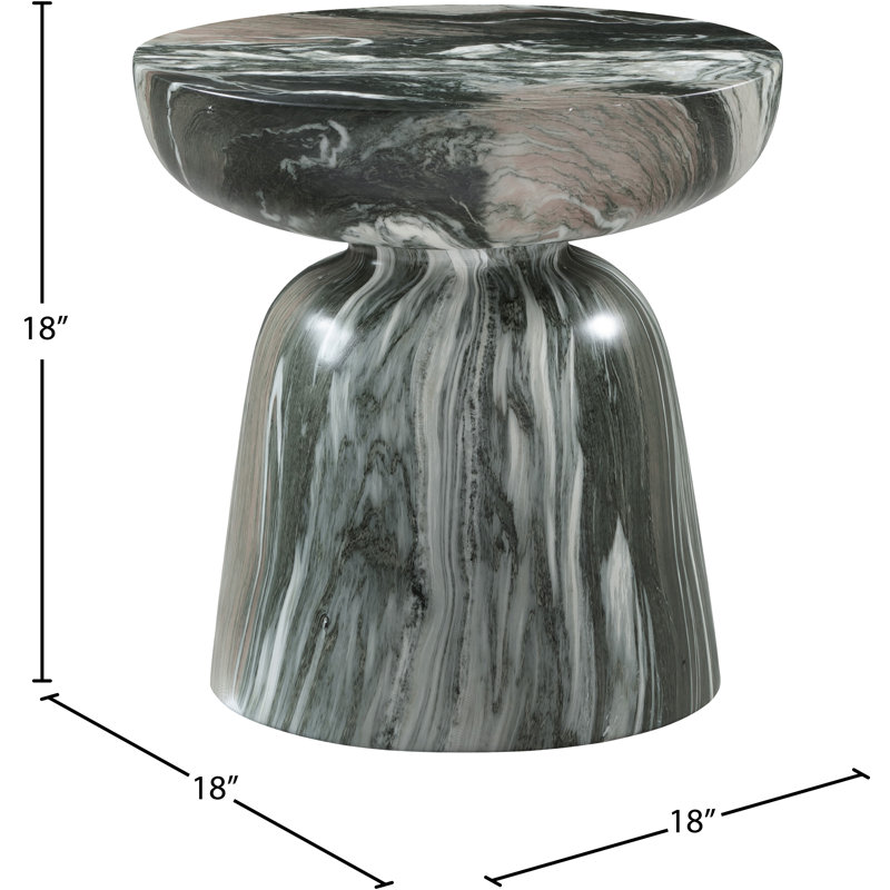 Table de bout Rainmund, Vert