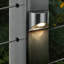 09E3249EB9CF466CB973FBBCCEF3FA93 Applique murale et de terrasse en acier inoxydable-95848751