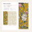 Papier peint floral oiseaux roulés amovibles mur double rétro