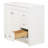 36.5" Single Bathroom Vanity With Cultured Marble Top-1079803136