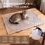 Table de casse-tête 1500 pièces avec rotation à 360 ° et tiroirs faciles à tirer, plateau de casse-tête en bois avec couvercle pour le rangement