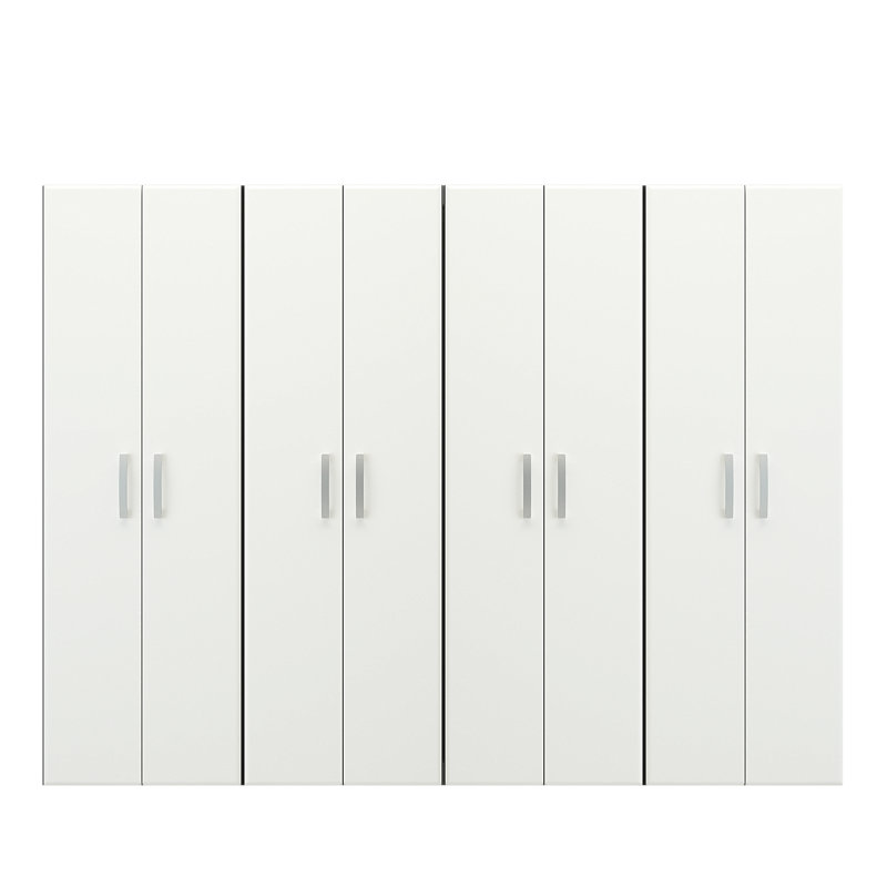 Flow Wall Deluxe Cabinet Starter Set - White
