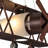 Eclectic 1 Light Brown Airplane Chandelier-29557816