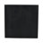 Joanie Coffee Table | 36" Square Top | Handcrafted Matte Black Mango Wood | Rounded Drum Base
