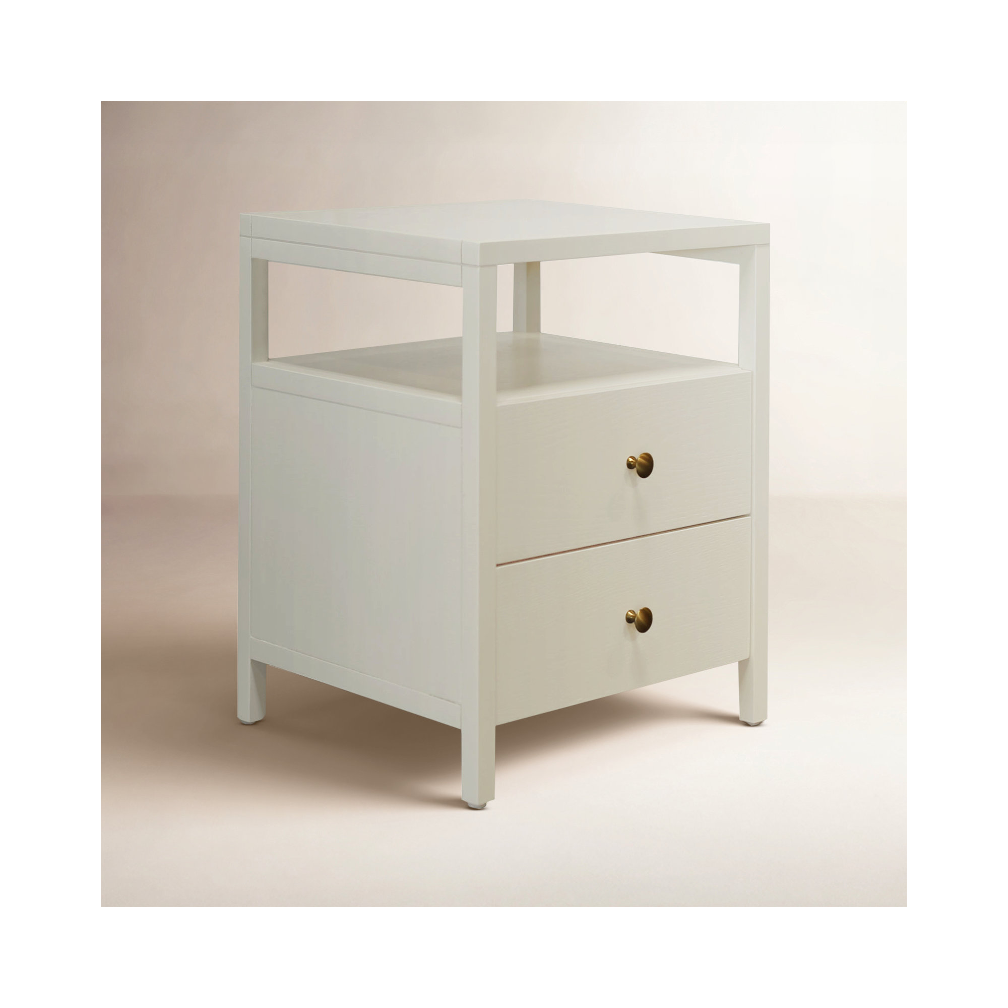 Gracie End Table, Coconut Milk