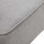 Grey Pink Sofa with cushion footstool-2042053019