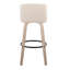 Tabouret de comptoir pivotant 24,25 po Arabelle-90148243
