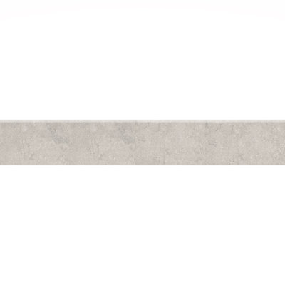Sensory Details 4" X 24" Porcelain Concrete Look Bullnose Tile Trim