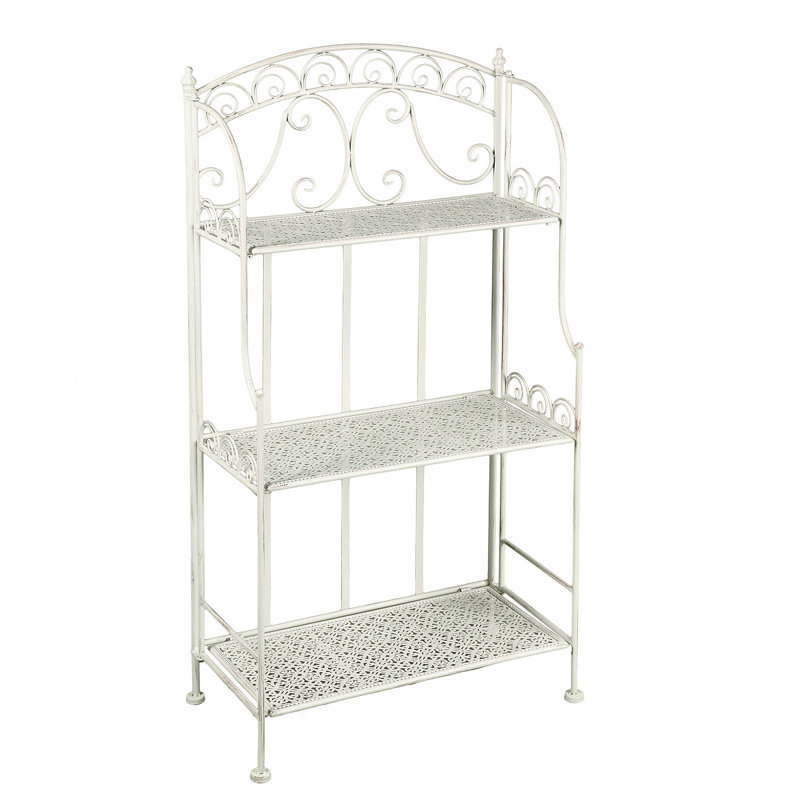Scotia 120cm H x 60cm W Steel Etagere Bookcase