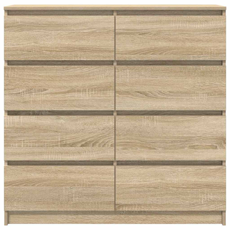 Sideboard 100X35x99 Cm Engineered Wood, Sonoma Oak