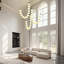 Luminaire suspendu moderne en forme de globe avec lustre à bulles, lustre à DEL 36 lumières en acrylique noir à intensité variable avec télécommande pour hauts plafonds, vestibule, salon, salle à manger, escalier, escalier-1787336286