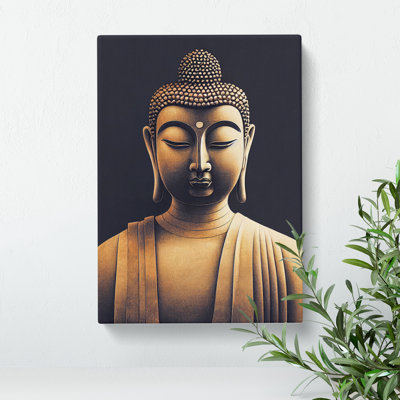 Magnificent Buddha - Wrapped Canvas