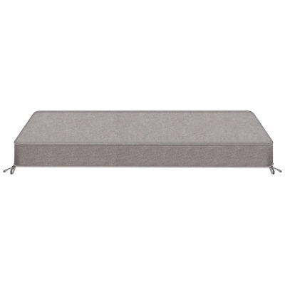 Coussin de banc personnalisable H 4 po pour mobilier d'intérieur / extérieur / chaise / siège de fenêtre, mousse 75D haute résilience de qualité supérieure