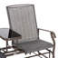 Banc d'extérieur avec table centrale Outsunny