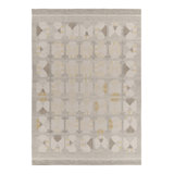 Scandinavian Wool Geometric Area Rug