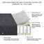 Canapé modulaire rembourré 3 places Milsap-132395228
