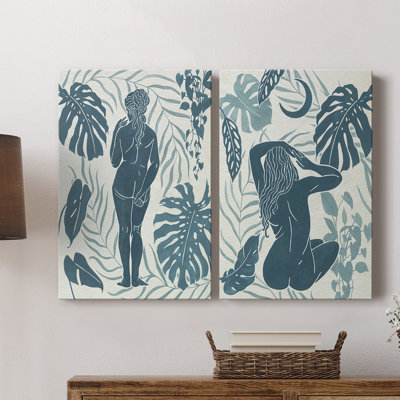 Moon Gazer III-Premium Gallery Wrapped Canvas -Ready to Hang