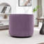 Fauteuil demi-tonneau pivotant rembourré Tybias-614981181