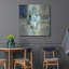Art mural en métal luxueux «Spring Water» par Silvia Vassileva, 36 po x 36 po