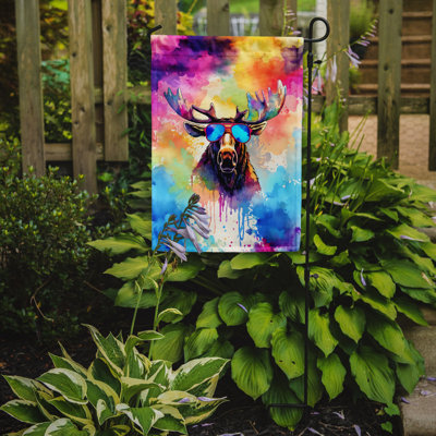 Drapeau de jardin hippie