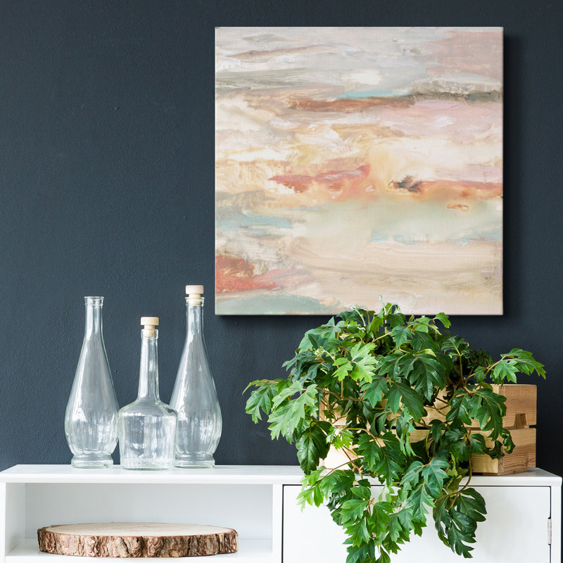 «August» - Impression sur toile tendue, H 10 po x l 10 po x P 1,5 po